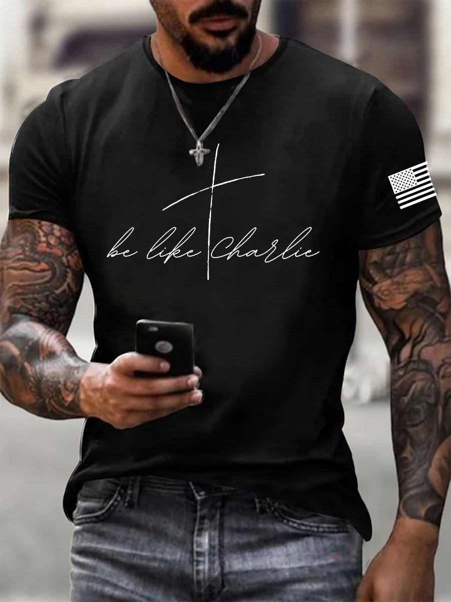 Men's Charlie Kirk Printed T-shirt